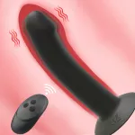 Prostate Massager Anal Vibrator with Suction Cup Dildo