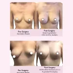 What causes breast asymmetry?