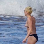 Top 30 Miley Cyrus Nude Photos Collection Showing Small Tits New