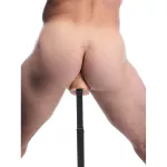 Squat Anal Impaler with Spreader Bar and Cuffs