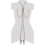 Collar Nipple and Labia Clamp Set