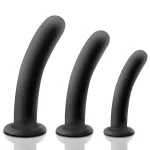 Smooth Anal Plugs SuctionCup Silicone Vagina Dildo Adult Sex Toys For Woman Prostate Massage Butt Plug Masturbator Van 732
