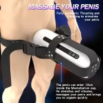 Strap-on Male Masturbator Blowjob Machine
