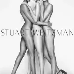 Joan Smalls Gigi Hadid and Lily Aldridge Pose Nude for Stuart Weitzman Ads
