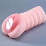 Single Use Pocket Pussy Male Masturbator Rubber Vagina Plastic Artificial Adult Sex Pocket Pussy for Masturbating