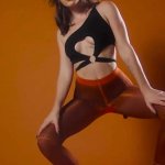 Big ass all natural babe Keep Chambers hot posing and teen exposed her stunning body