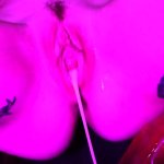 Delicious Little Slut Masturbating With A Huge Dildo