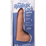 The Realistic Cock Squirting 9.5 inch with Balls