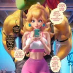 Princess Peach Gym Days Super Mario