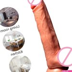 Realistic Dildo Vibrator Electric Heating Vibrating Big Huge Penis G Spot Sex Toys For Women USB Rechargeable Wireless Dildo T191225 Van 2372