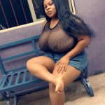 Busty Nigerian lady cause men to fall over her kinky photos on Twitter Screenshots