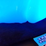 Geeky Sex Toys Blue LED Laser Sword Dildo