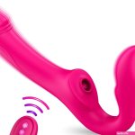 Double Dildo Couple Vibrator for You with 10 Vibration and Leak Modes Realistic Straplesse Cover Dildo Amoochoo Clit and G-Spot Vibrator Dildo Sex Toy for Women Couples Lesbians : Amazon.nl: Health