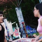 IM GOING TO FUCK A HANDSOME GUY I MET BY ACCIDENT IN THE PARK