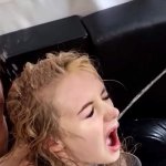 SHE IS A WET ANIMAL!! BABY KITTEN Insane Double Anal Orgy MILK CREAM FARTS w Sweetie Plum SPEW MILK Wide Open GAPE Multiple Piss in mouth Anal orgasms
