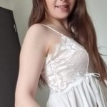 Cute in White dress