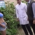 Busty blonde Calli Cox sucks and fucks her boss cock in the garden