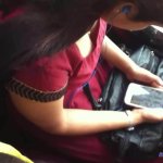 indian girl down blouse cleavage