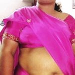 hot aunty in saree nude image