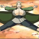 tsunade boob