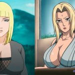 tsunade boob
