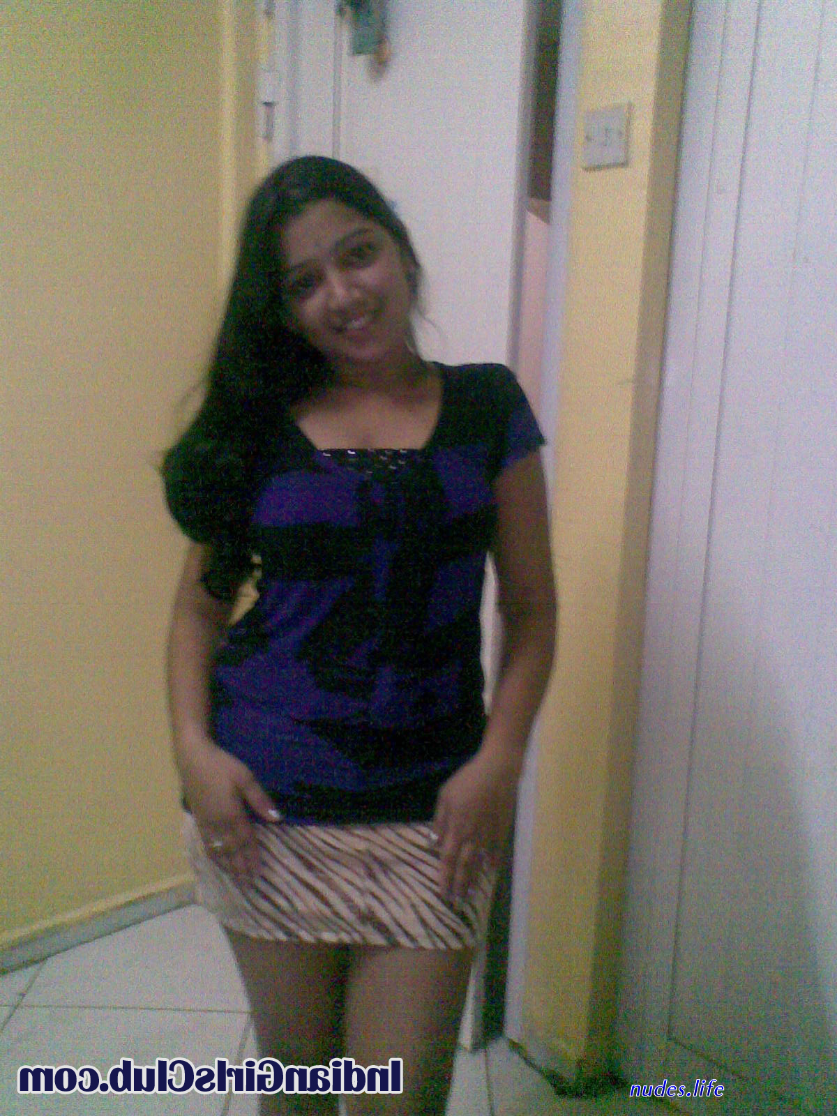 Naked skirt desi