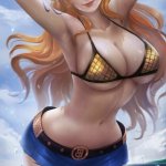 one piece nami bikini fuck