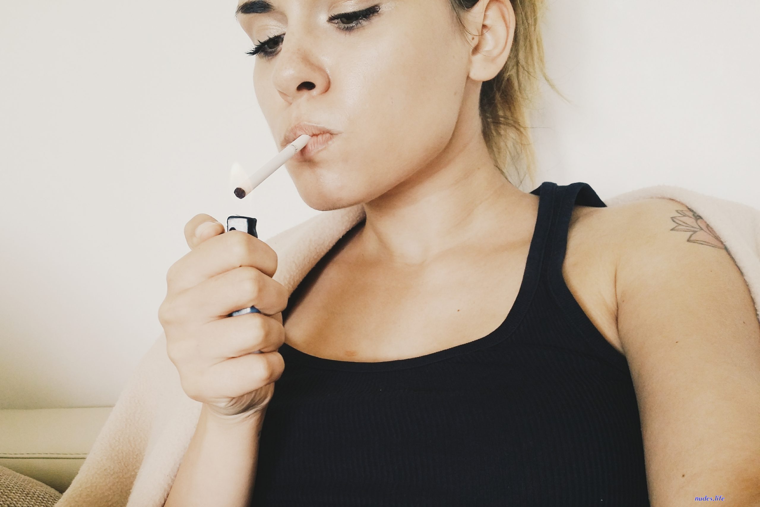 Allover marlboro smoking sexy hot