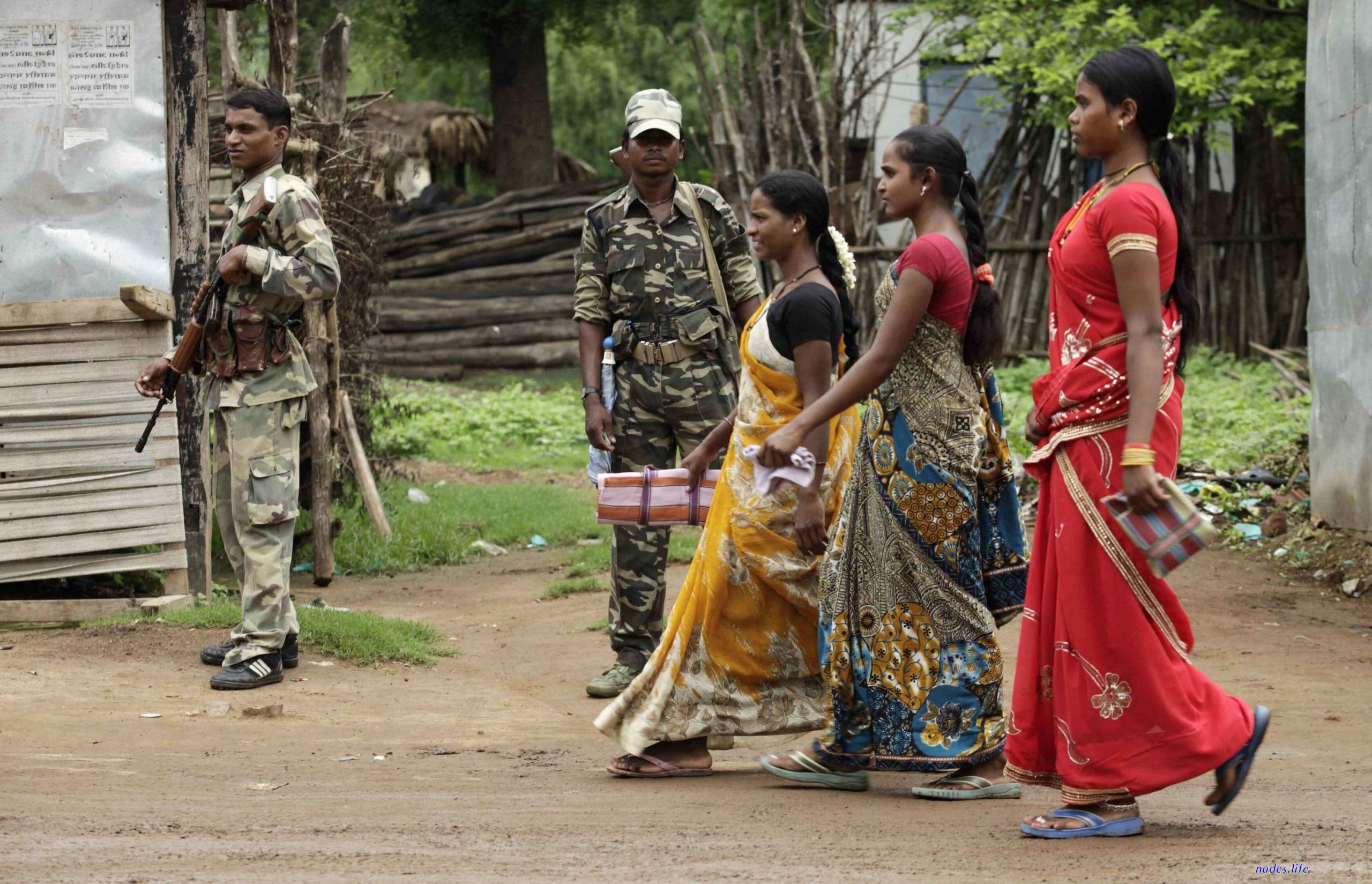Naked military females being tortured