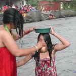 nepali women hot saxy cloth change in river bath photos gallery.