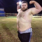 chubby cute naked man