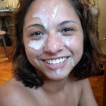 facial cum