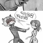 cat noir dick