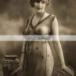 retro vintage nudist photo