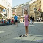naked walk in town pics