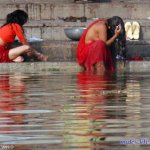 indin village aunties bathing in river images