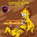 porn cartoon comic the simpson bart and lisa and homer