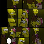 porn cartoon comic the simpson bart and lisa and homer