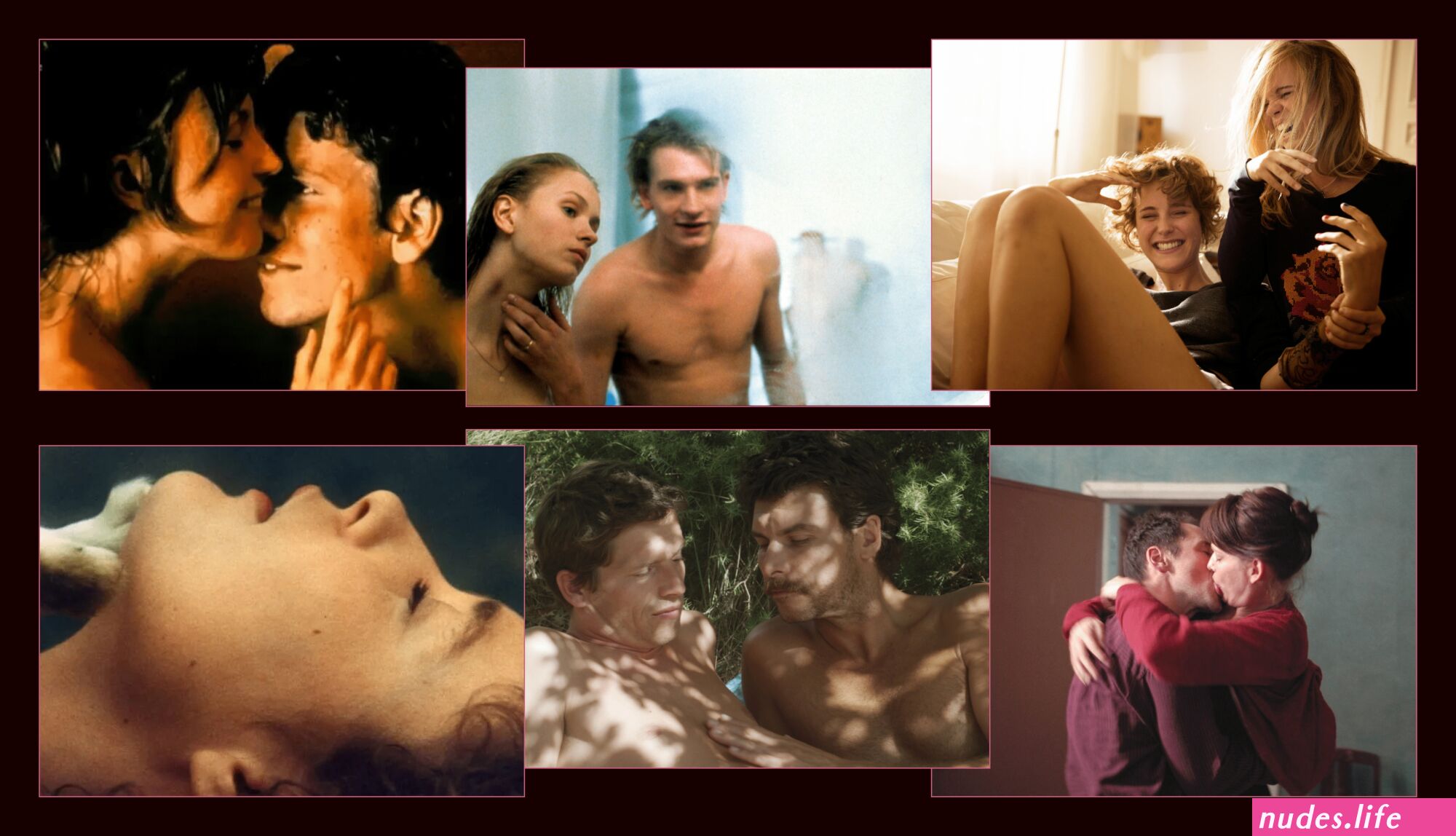 Actual sex scenes