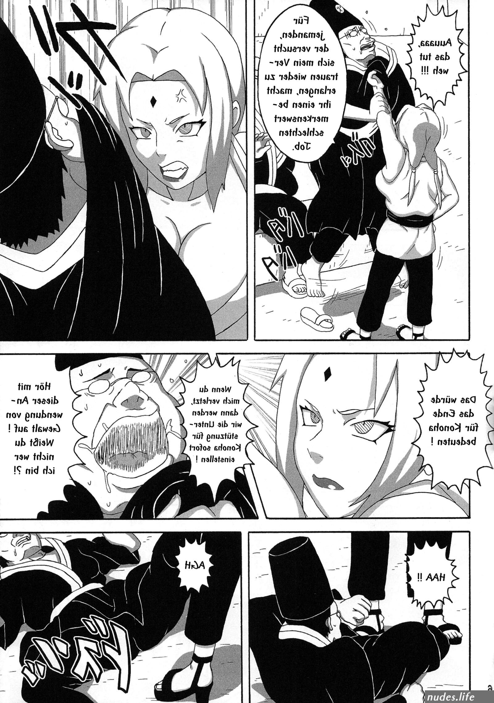 Naruto tsunade xxx sub indo