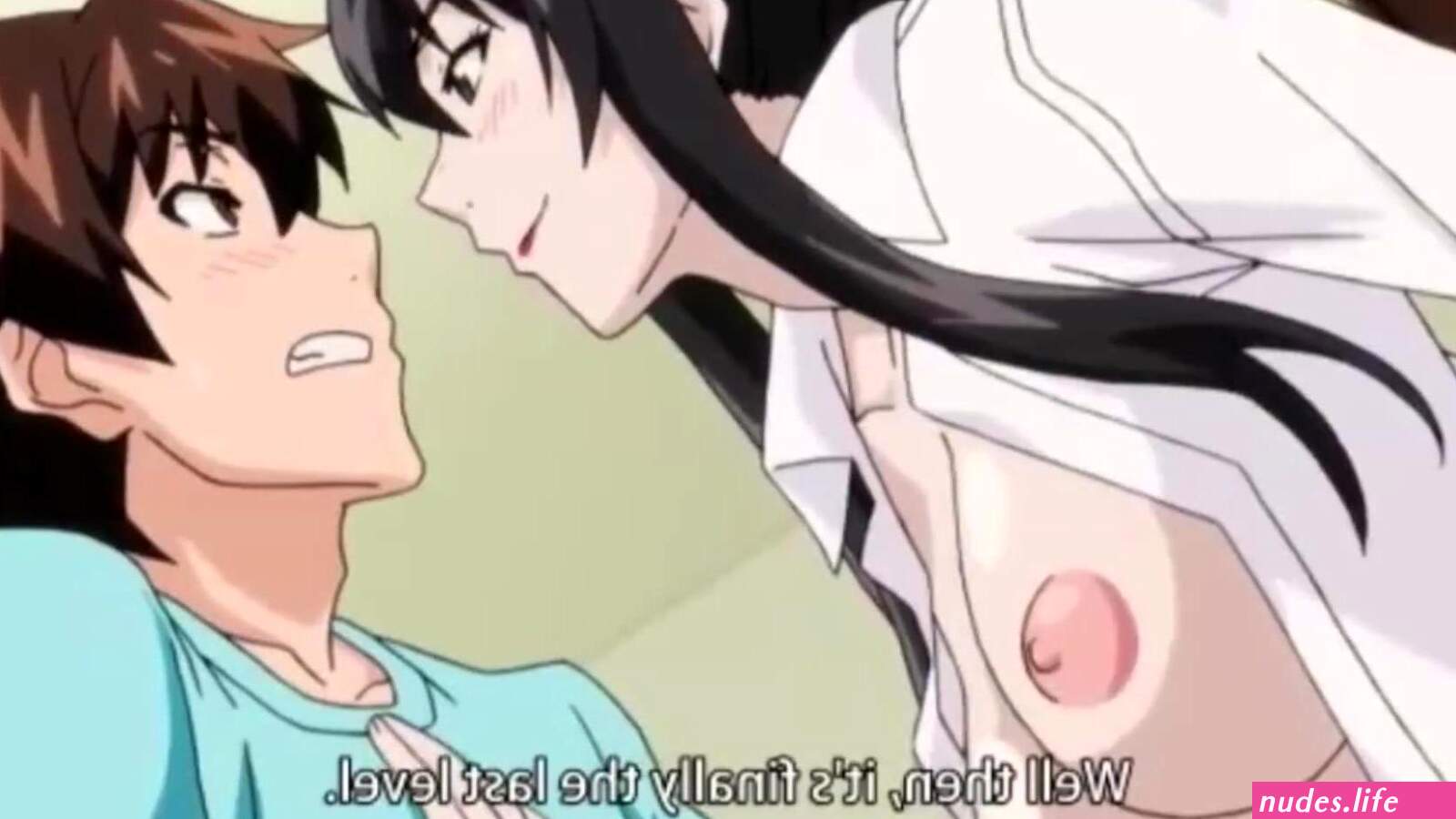 Anime sexy big boob stepmother