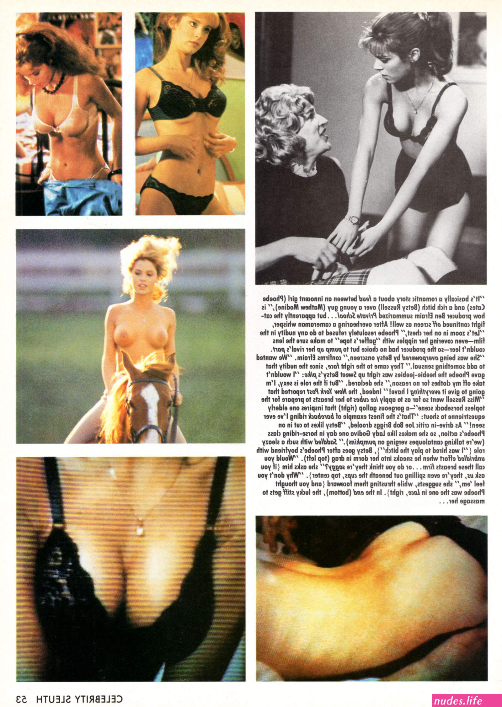 Betsy russell naked