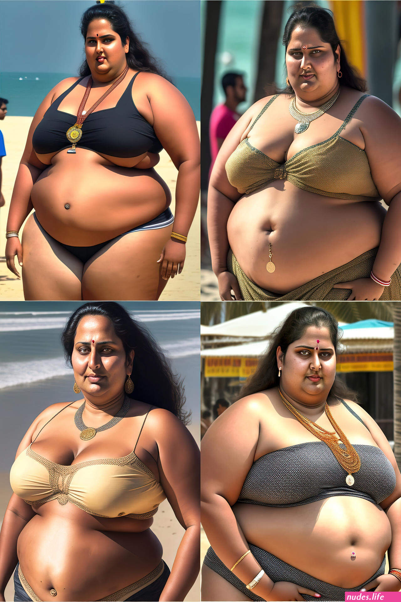 Aunty fake nude images