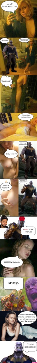 Brie Larson Nude Thanos Battle Leaked