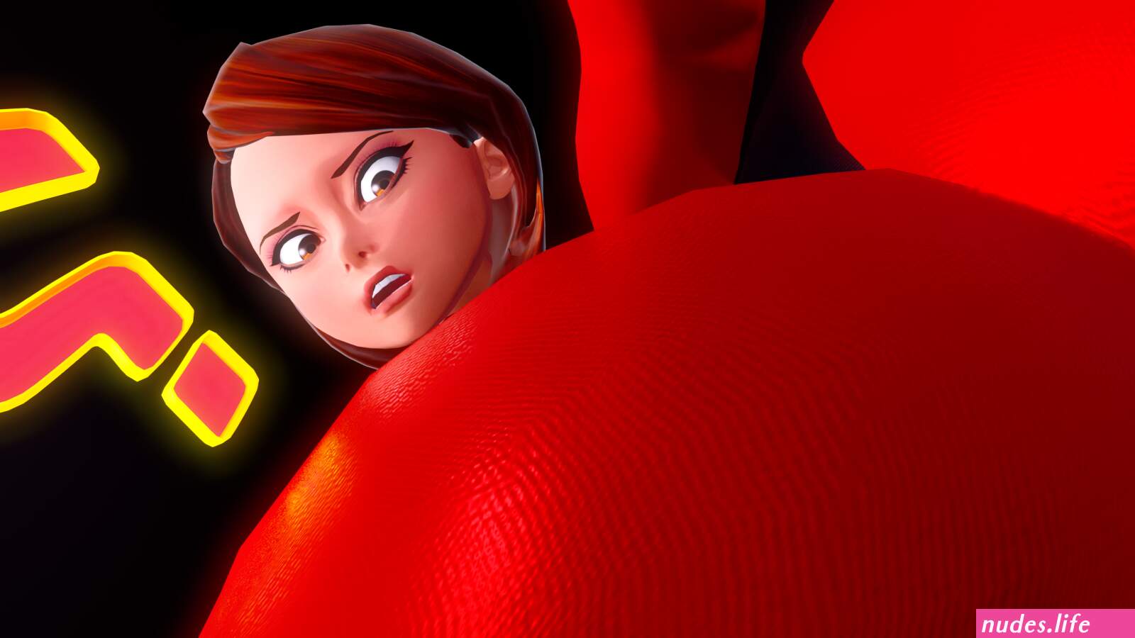 Naked elastigirl