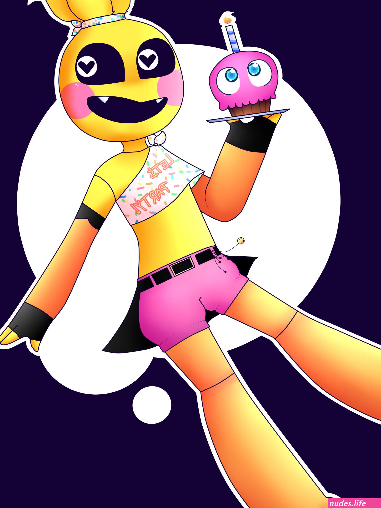 Naked toy chica