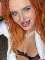 Bella Thorne In Tiny Sheer Bra