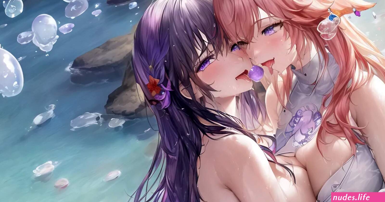 Biggest lesbian boobs