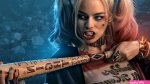 Wallpaper : women Harley Quinn Suicide Squad pigtails actress blonde baseb