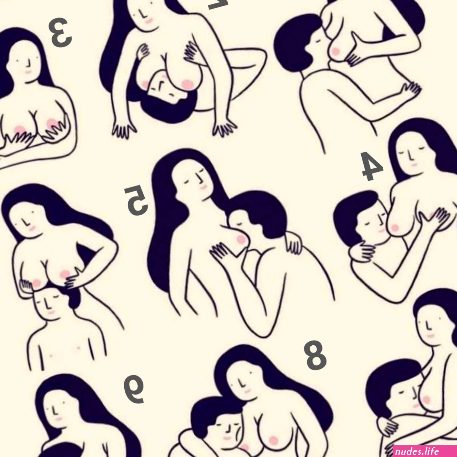 Tits sucking by men